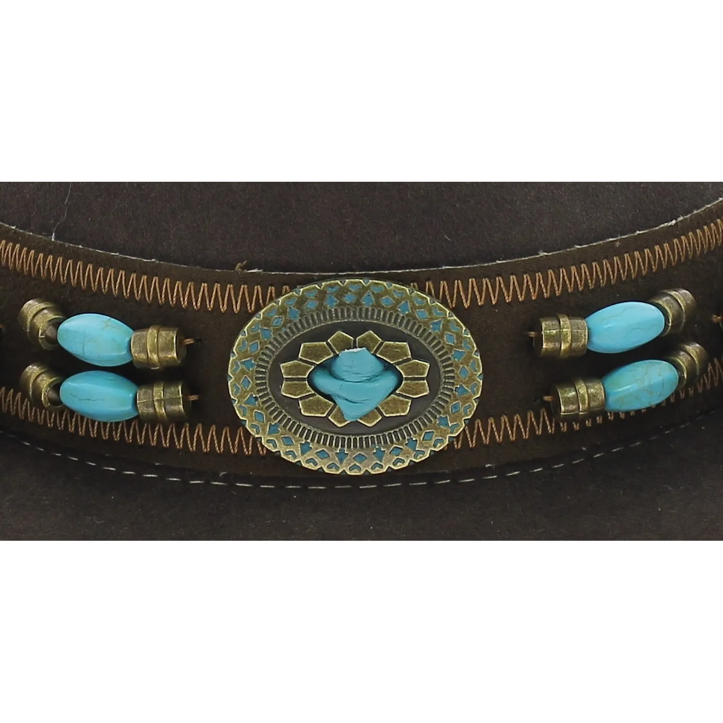 Chapeau Cowboy Jewel of the West Feutre Marron - Bullhide Reference : 1541 | Chapellerie Traclet