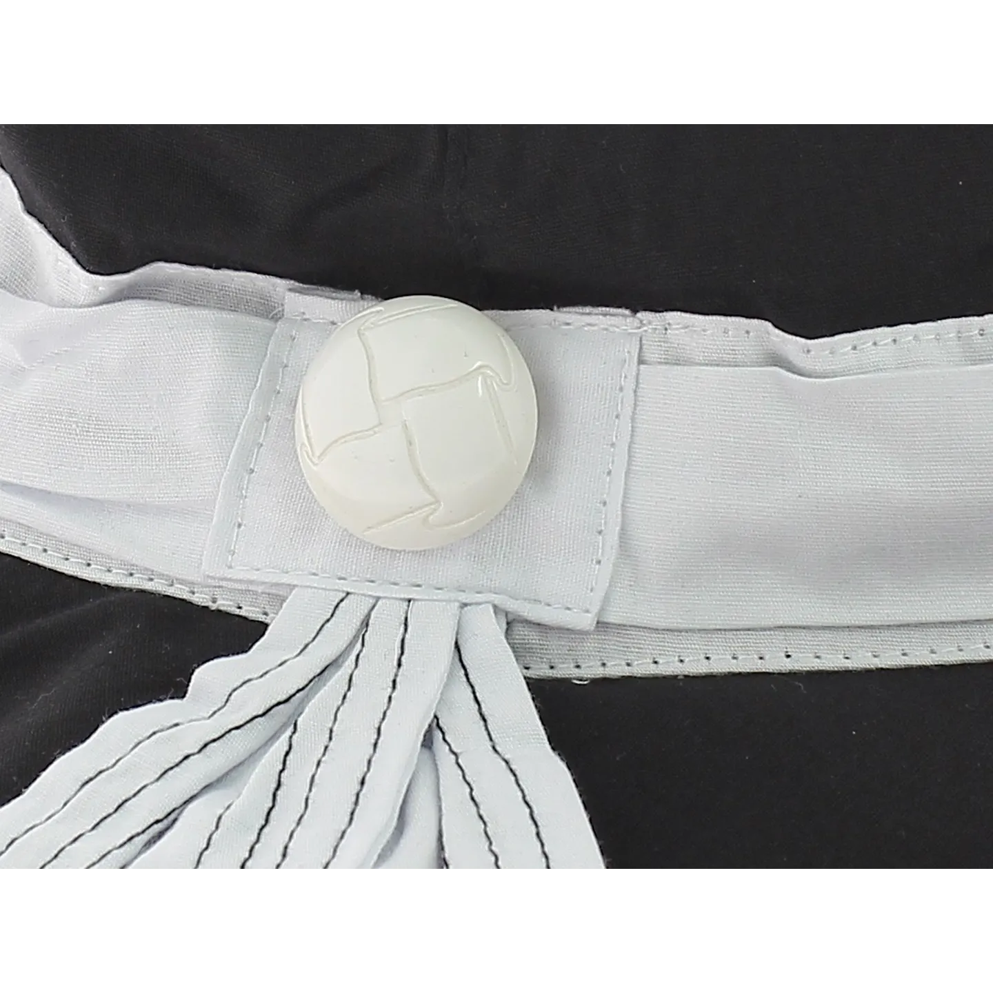Capeline Nathalie - 100% coton noir Reference : 1591 | Chapellerie Traclet