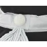 Capeline Nathalie - 100% coton noir Reference : 1591 | Chapellerie Traclet