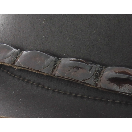 Queensland Crocodile Tooth Hat Brown - Jacaru Queensland Crocodile Tooth Hat Brown - Jacaru