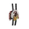 Indian Chief Bolo Tie Reference: 1529 | Traclet Hat Shop