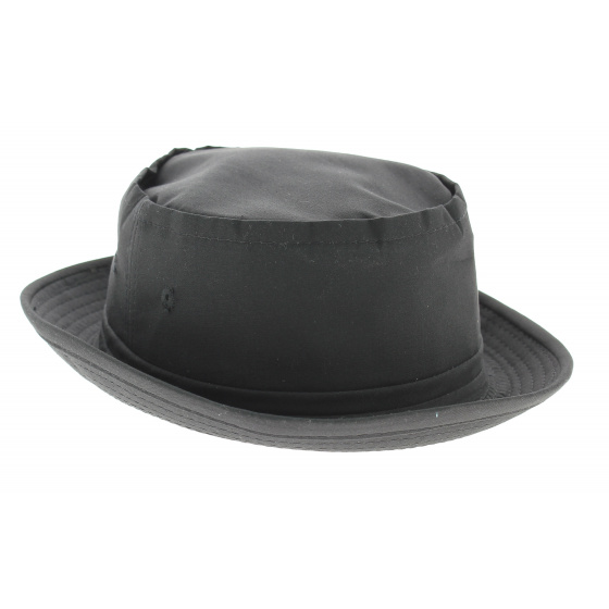 Rollup Hat - Black Bucket Hat