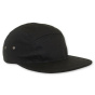5 Panel Black Cap