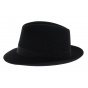 Black Bogart Fedora Hat - Flechet