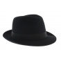 Black Bogart Fedora Hat - Flechet