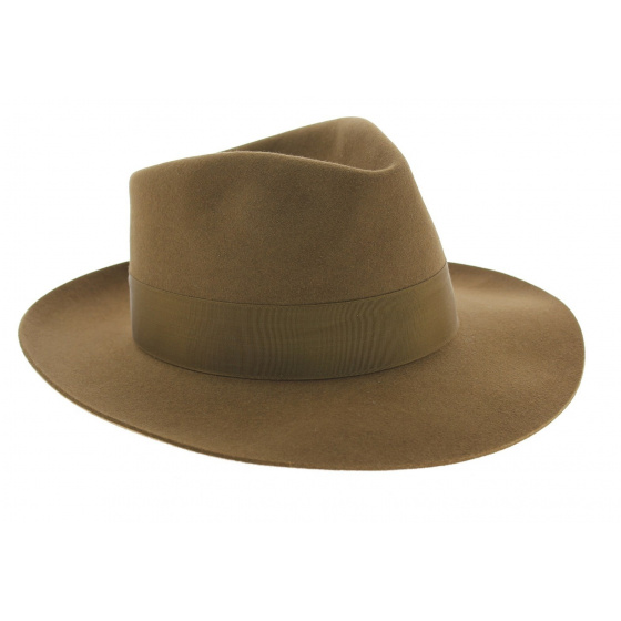Wide-brimmed rabbit felt hat Wide-brimmed rabbit felt hat
