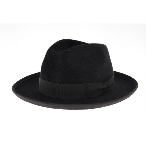 Francois Mitterrand Homburg Hat - Mossant Francois Mitterrand Homburg Hat - Mossant