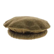 Chapeau Afghan Pakol - Laine marron Reference : 4958 | Chapellerie Traclet