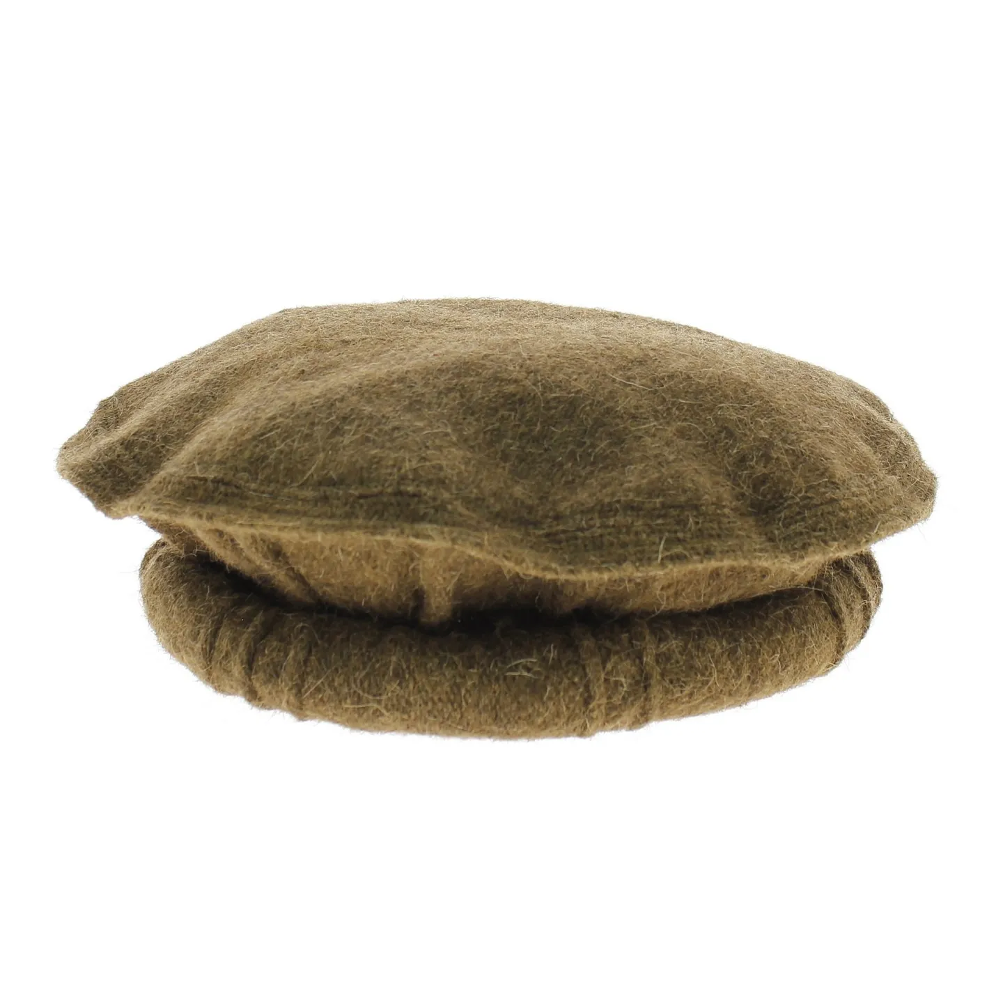 Chapeau Afghan Pakol - Laine marron Reference : 4958 | Chapellerie Traclet
