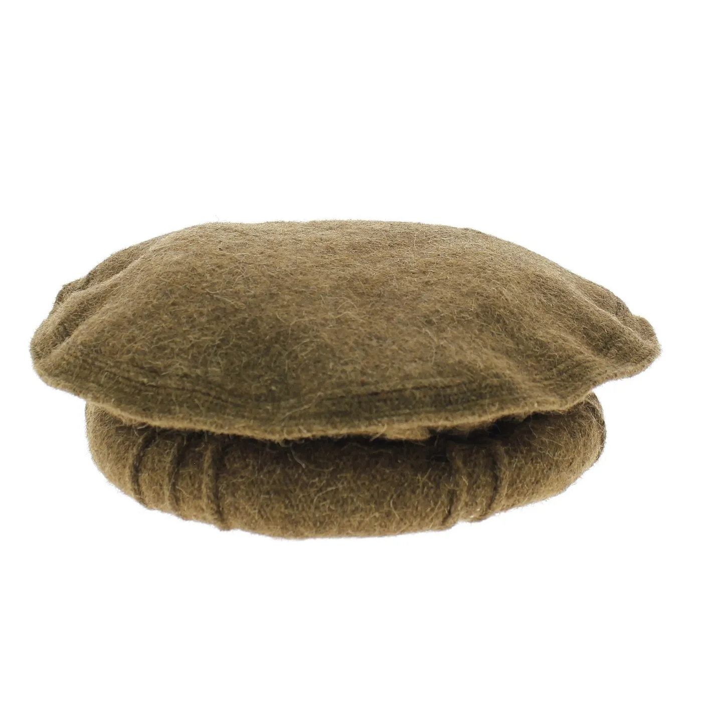 Chapeau Afghan Pakol - Laine marron Reference : 4958 | Chapellerie Traclet