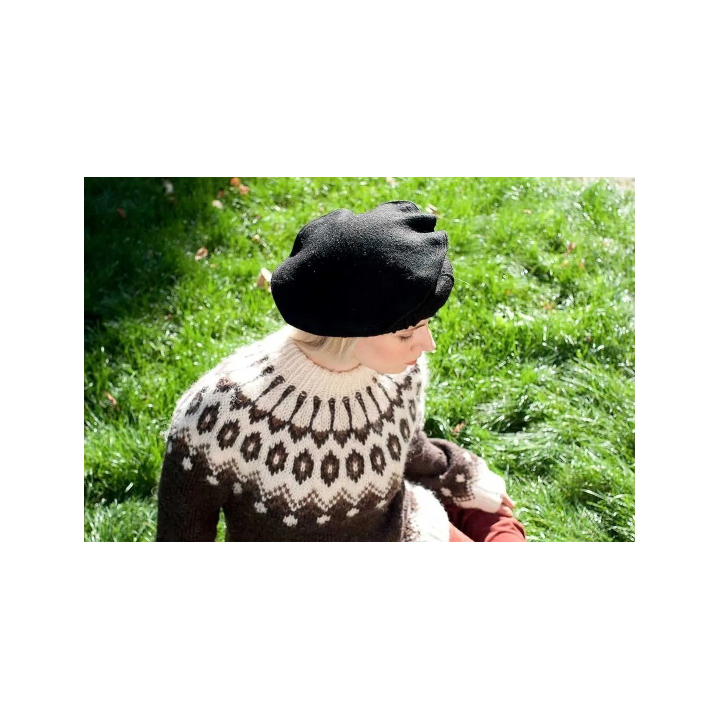 chapeau afghan pakol noir - pakol afghanistan Reference : 4960 | Chapellerie Traclet