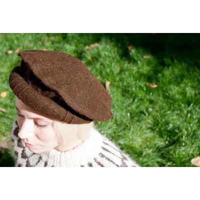 chapeau afghan pakol Reference : 4959 | Chapellerie Traclet