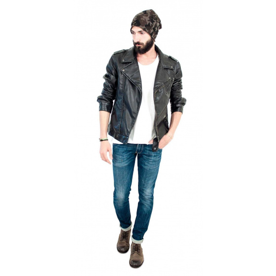 Bonnet Brooklin Oversize Camouflage - Atlantis