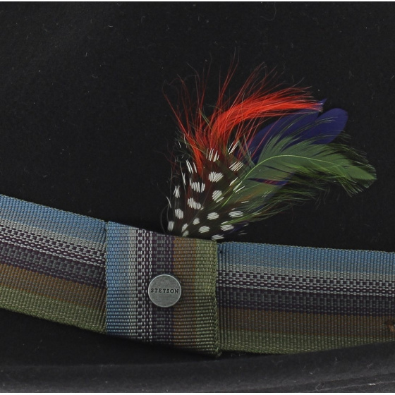 Black Carlisle Trilby Hat