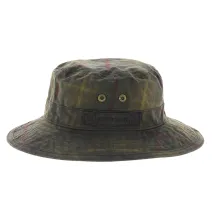 Chapeau Atkins Wax Tartan - chapeau de pluie Reference : 226 | Chapellerie Traclet