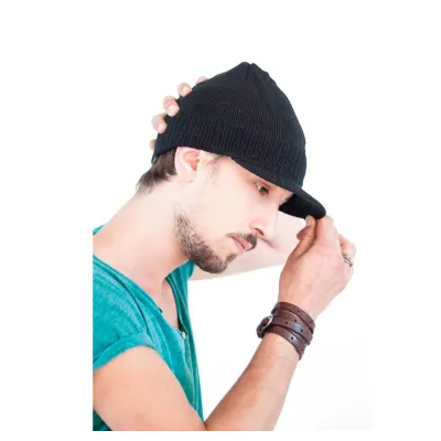 Bonnet casquette Walker en acrylique Reference : 1316 | Chapellerie Traclet