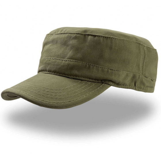 Khaki Cuban Cap