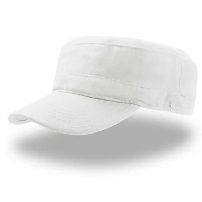 Plain Cotton Cuban Cap - Tank-Tralet-White Reference: 1646 | Traclet Hat Shop