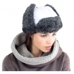 Chapka Ushanka - Eco polar White