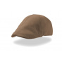 Brown Cotton Gatsby Street Cap - Atlantis