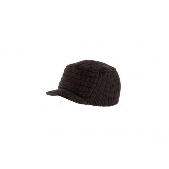 Bonnet casquette Tribe marron