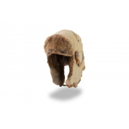 Fur ushanka - Beige Lapeer