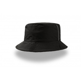 Rolley black reversible rain hat