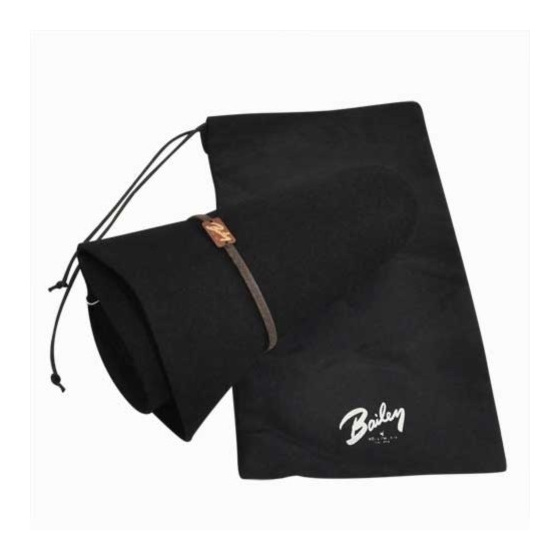 Chapeau Jackman Noir - Bailey