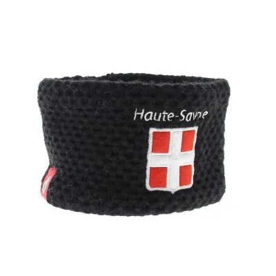 Bandeau Le Drapo Haute Savoie noir Reference : 5008 | Chapellerie Traclet