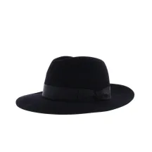 chapeau bogarte feutre poil marine Reference : 5010 | Chapellerie Traclet