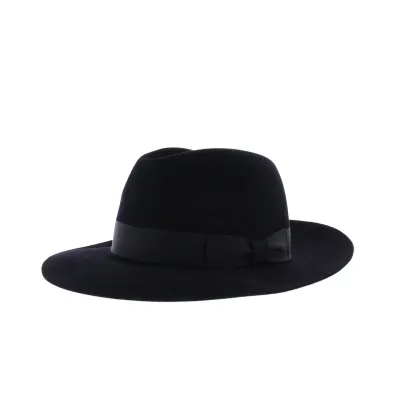 chapeau bogarte feutre poil marine Reference : 5010 | Chapellerie Traclet