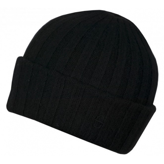 Black Surth Cashmere Beanie - Stetson Black Surth Cashmere Beanie - Stetson