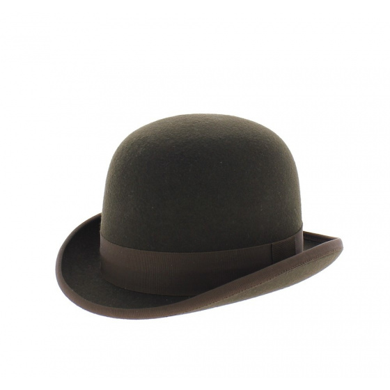 Brown Felt Bowler Hat Cheney - Traclet