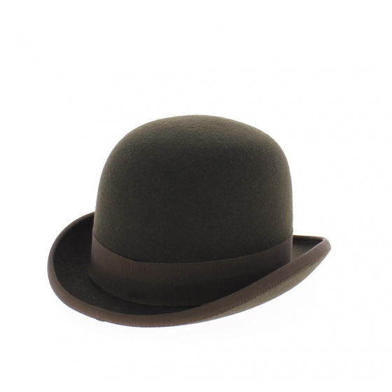 Chapeau Melon Cheney Feutre Marron - Traclet Chapeau Melon Cheney Feutre Marron - Traclet