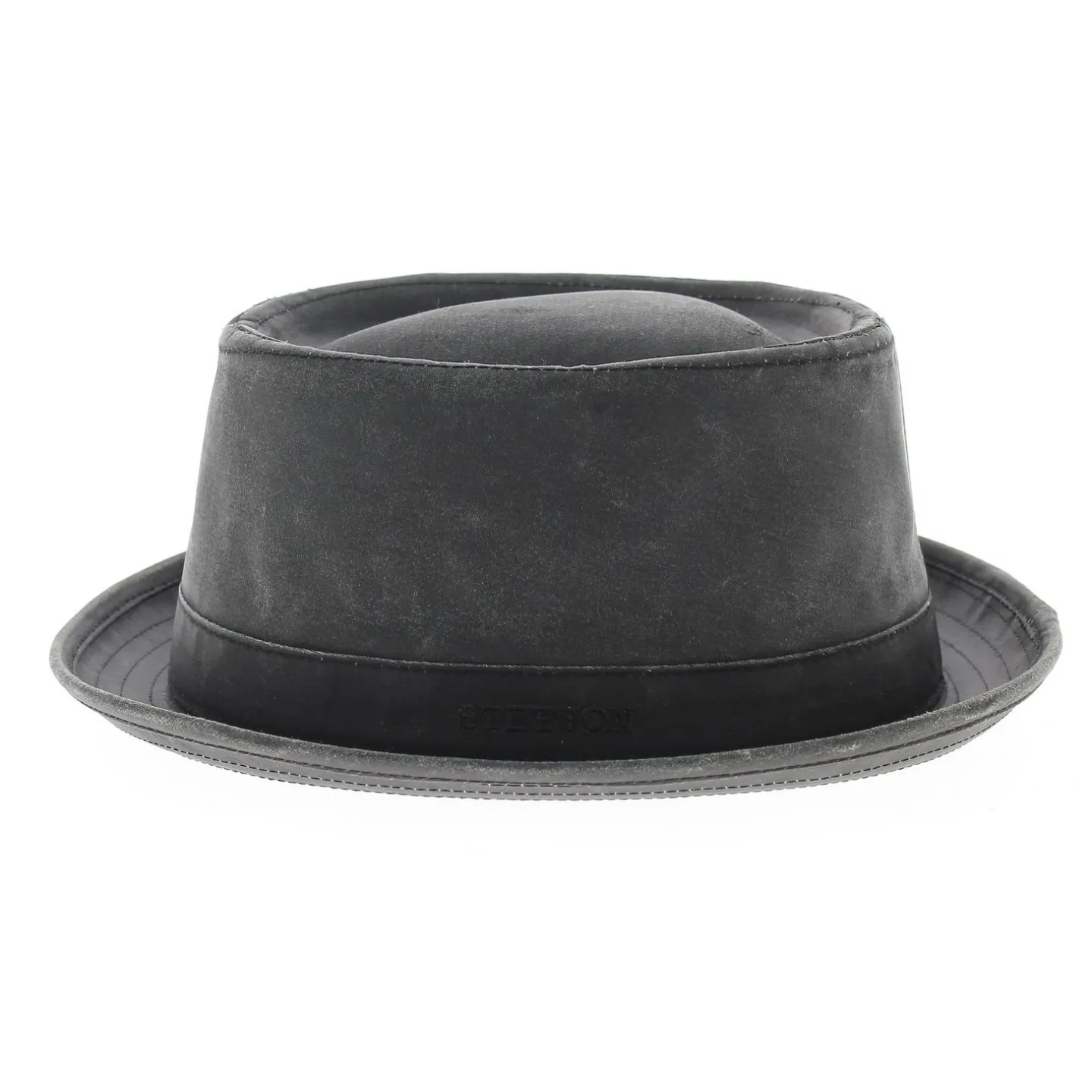 chapeau Odenton noir Pork Pie Stetson - 79 euros - boutique stetson Reference : 4771 | Chapellerie Traclet