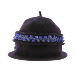 Chapeau cloche fantaisie Delphine