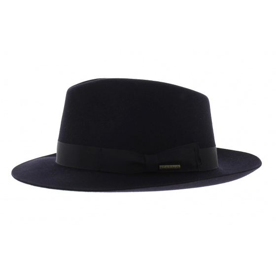 Navy Bogart Penn Hat - Stetson
