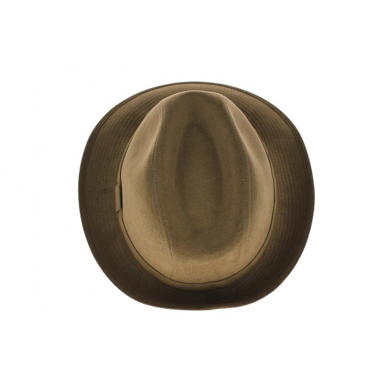 Chapeau trilby - Alcantara noisette Chapeau trilby - Alcantara noisette