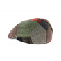 Patchwork Wool Dome Cap - Guerra