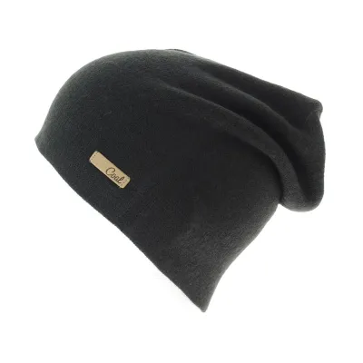Bonnet The Julietta Coal noir - bonnet long fronce Reference : 2910 | Chapellerie Traclet