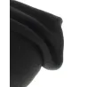 Bonnet The Julietta Coal noir - bonnet long fronce Reference : 2910 | Chapellerie Traclet
