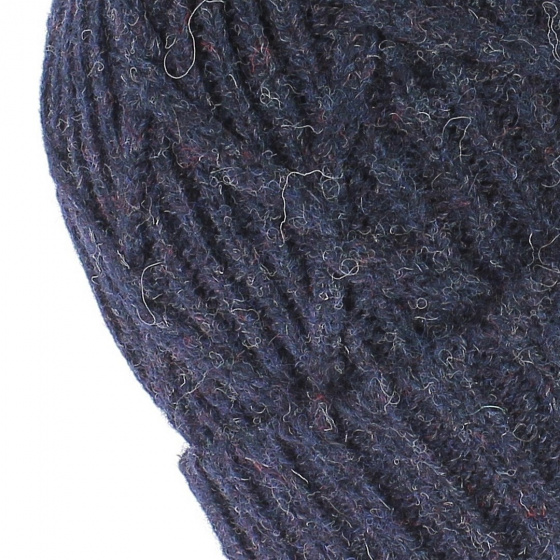 The Yukon brim navy beanie cap