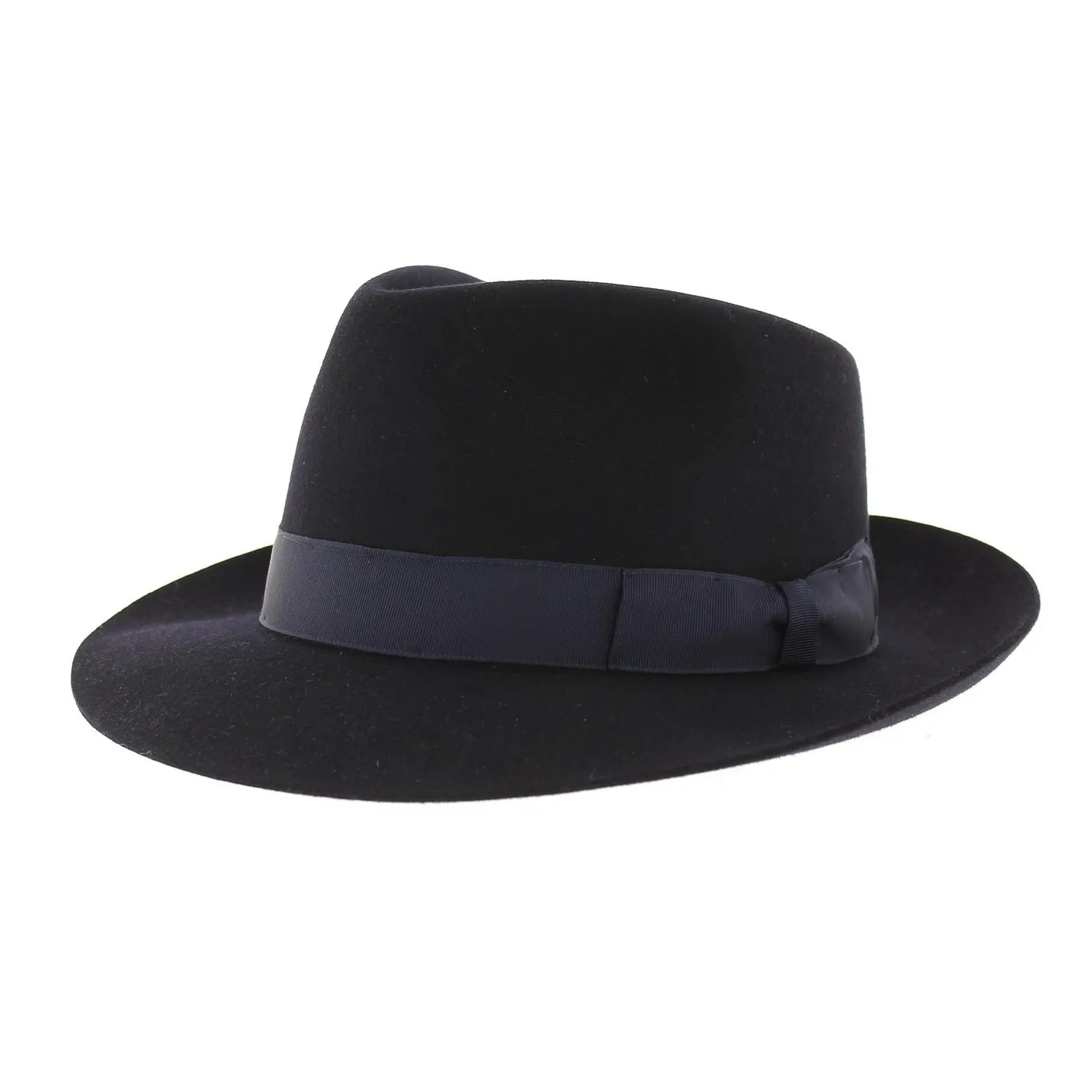 navy borsalino felt hat - online sale felt hat Reference: 220 | Traclet Hat Shop