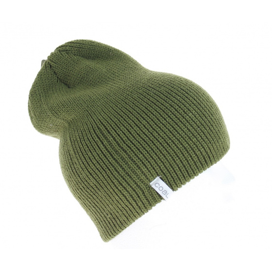 The Frena Beanie olive - Coal