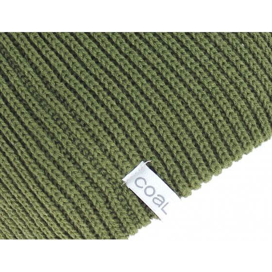 Bonnet The Frena olive - Coal Bonnet The Frena olive - Coal