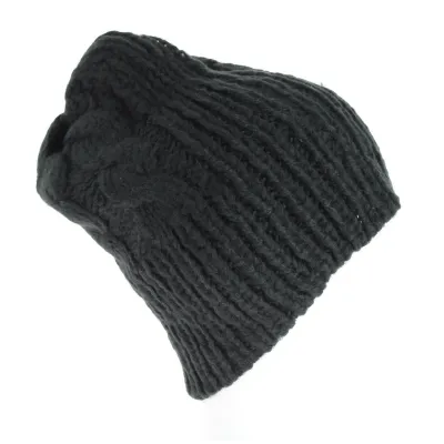 The Parks Coal Black Beanie Reference: 4074 | Traclet Hat Shop