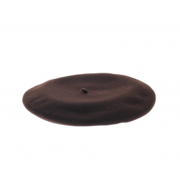 Brown Fina Basque Beret - Elosegui