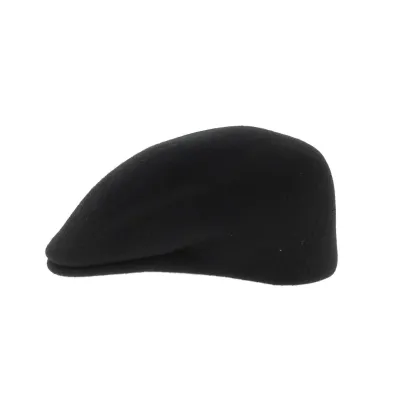 Casquette Bombée Feutre Laine Noir - Traclet Reference : 459 | Chapellerie Traclet