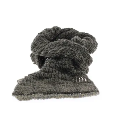 écharpe saint sigolene coloris gris marron Reference : 731 | Chapellerie Traclet