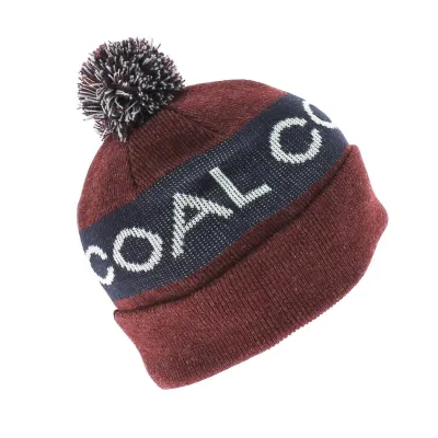 Bonnet The Team heather burgundy Coal Reference : 5076 | Chapellerie Traclet